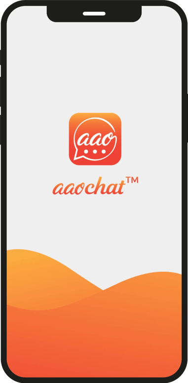why aaochat splash screen